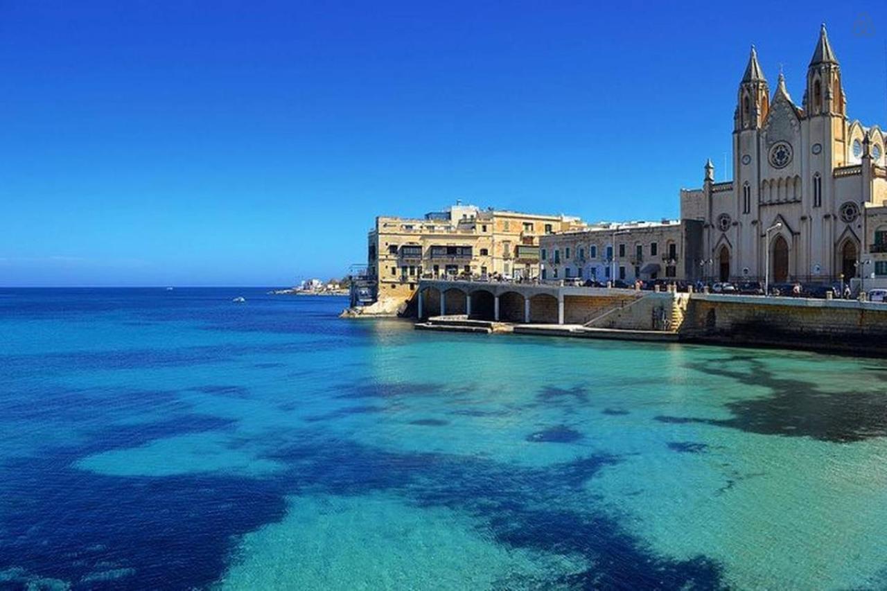 Seafront Luxury Apartment With Pool Sliema Exterior foto